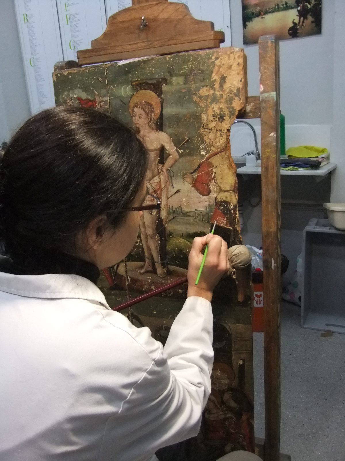 1 Pintura sobre tabla.